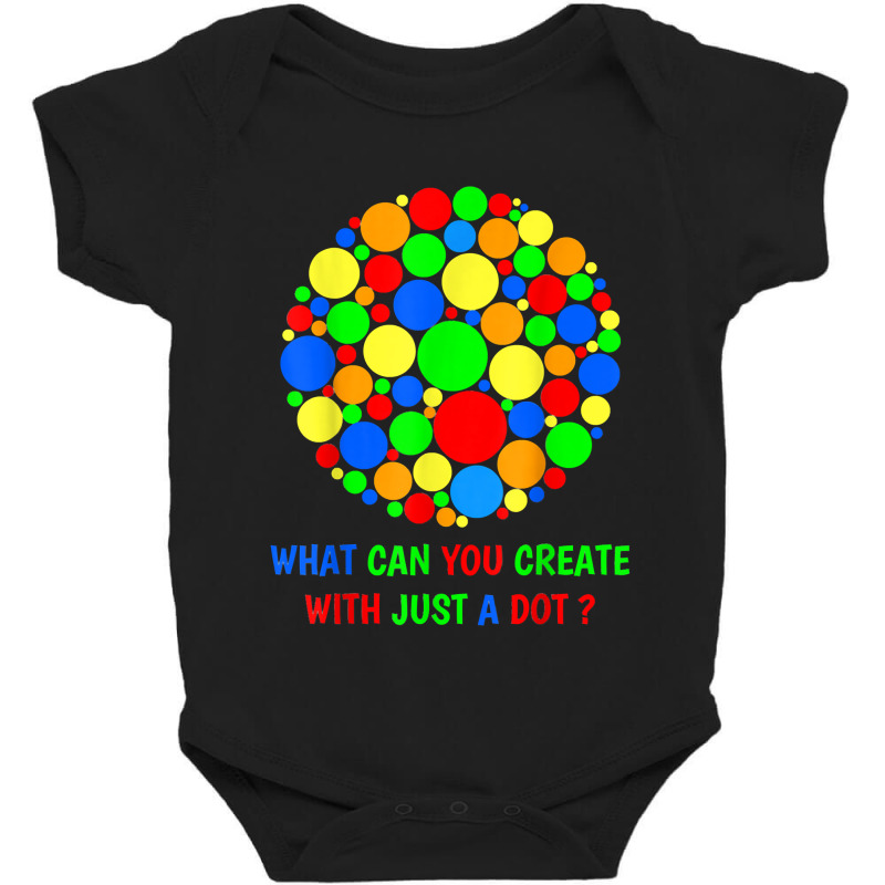 Make Your Mark Happy International Dot Day 2021 Colorful Kid  Classic Baby Bodysuit by Davidartist | Artistshot