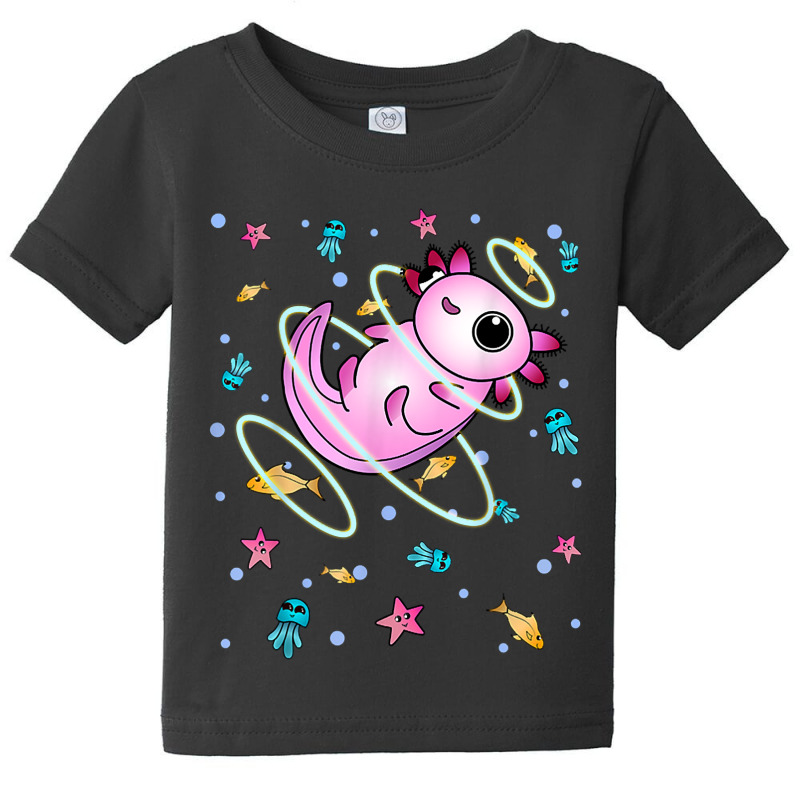 Underwater Axolotl Baby Tee | Artistshot