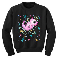 Underwater Axolotl Youth Sweatshirt | Artistshot