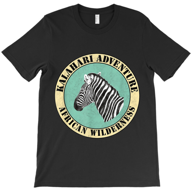 Kalahari Adventure - Classical Retro Africa Fan T-Shirt by LUCYICHARDS | Artistshot