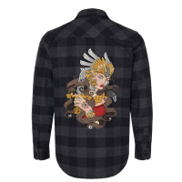 Warrior Woman Flannel Shirt | Artistshot