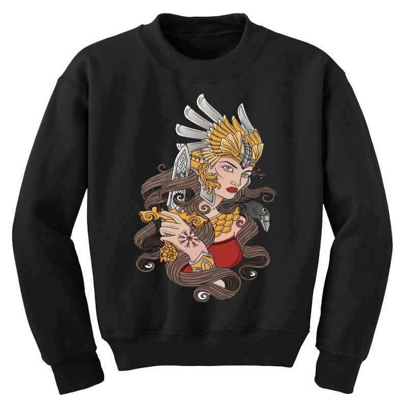 Warrior Woman Youth Sweatshirt | Artistshot