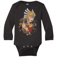 Warrior Woman Long Sleeve Baby Bodysuit | Artistshot