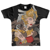 Warrior Woman Graphic Youth T-shirt | Artistshot