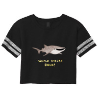 Whale Sharks Rule! Scorecard Crop Tee | Artistshot