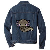 Wild Axolotl Men Denim Jacket | Artistshot