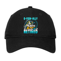 Ofishally 2021 Retired Funny Fishing Fisherman Retirement Adjustable Cap | Artistshot