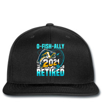 Ofishally 2021 Retired Funny Fishing Fisherman Retirement Printed Hat | Artistshot