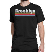 Brooklyn Retro Vintage 70s 80s 90s Men Christmas Classic T-shirt | Artistshot