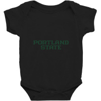 (portland State Athletics) Baby Bodysuit | Artistshot