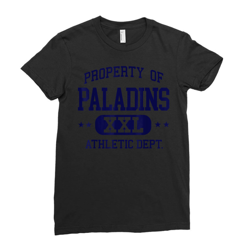 Paladins Retro Athletic Property Dept Funny T Shirt Ladies Fitted T-Shirt by deemerx8lmshare | Artistshot