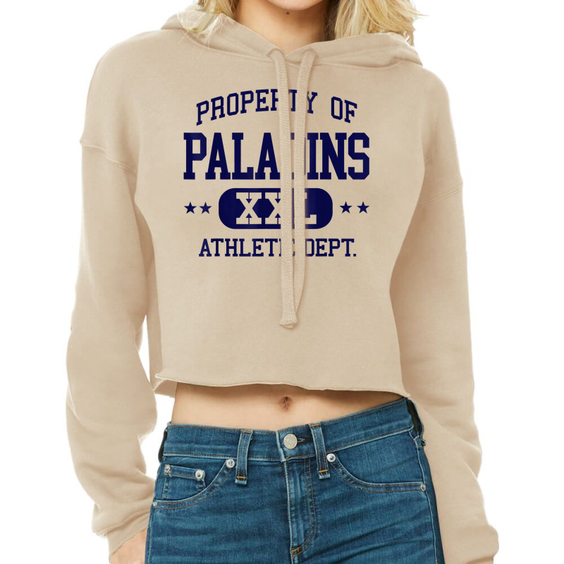 Paladins Retro Athletic Property Dept Funny T Shirt Cropped Hoodie by deemerx8lmshare | Artistshot