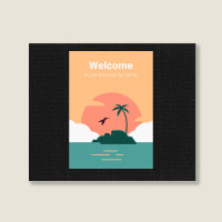 Welcome To Pterodactyl Home Landscape Canvas Print | Artistshot