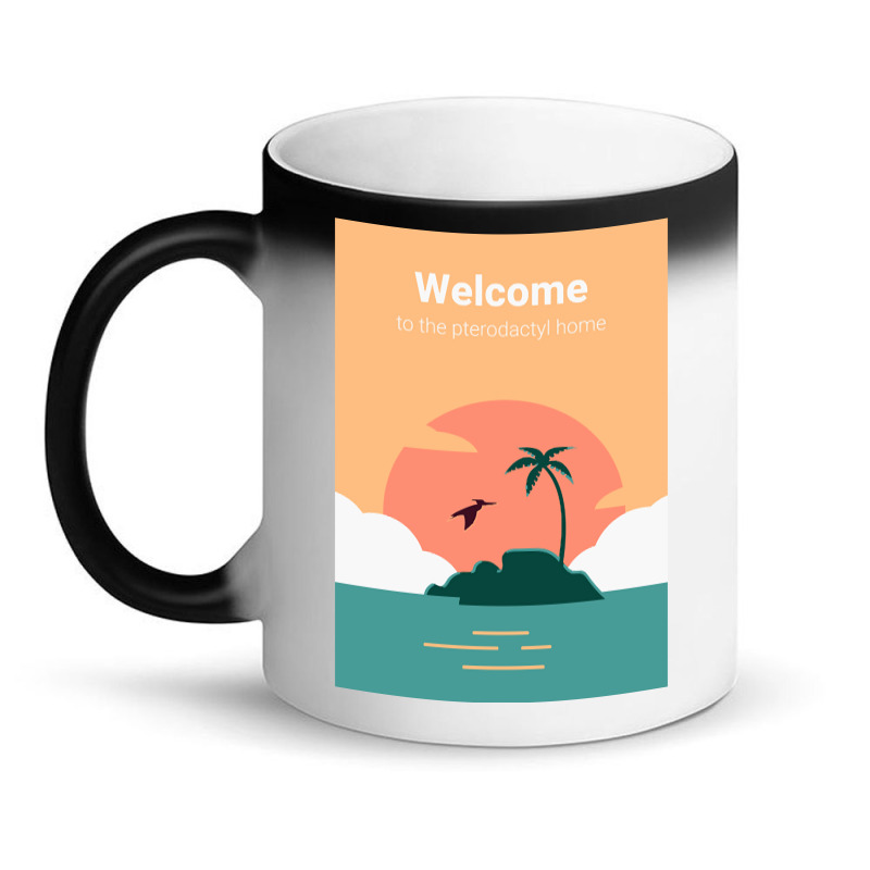 Welcome To Pterodactyl Home Magic Mug | Artistshot