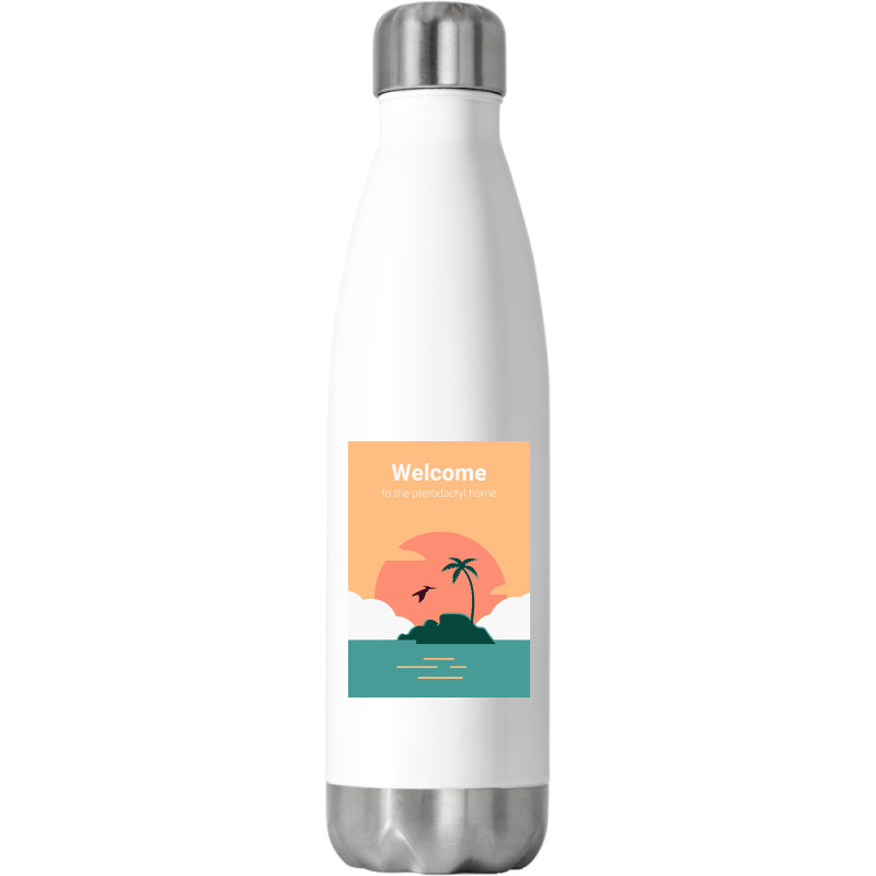 Welcome To Pterodactyl Home Stainless Steel Water Bottle | Artistshot