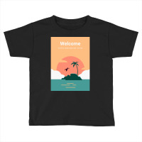 Welcome To Pterodactyl Home Toddler T-shirt | Artistshot