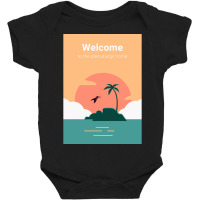 Welcome To Pterodactyl Home Baby Bodysuit | Artistshot