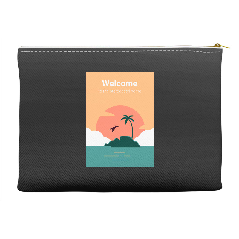 Welcome To Pterodactyl Home Accessory Pouches | Artistshot