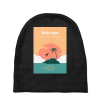 Welcome To Pterodactyl Home Baby Beanies | Artistshot