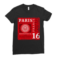 Paris, France Travel Wish List Ladies Fitted T-shirt | Artistshot