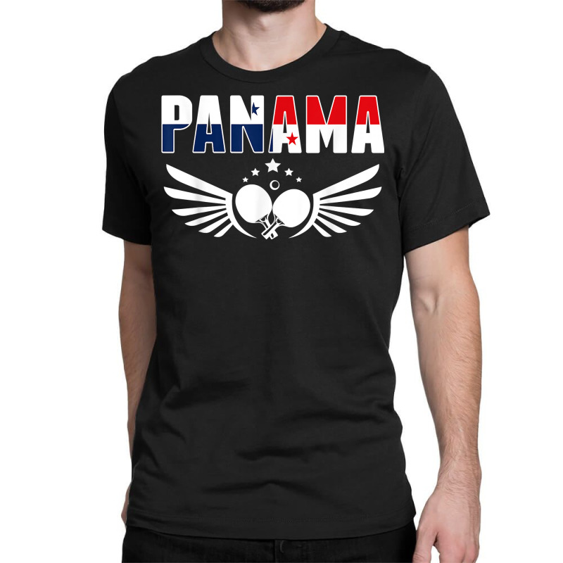 Proud Panama Table Tennis Lovers Jersey Panamanian Ping Pong T Shirt Classic T-shirt by meritzjla | Artistshot