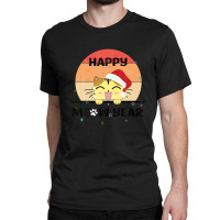 Happy New Year 2023 With Funny Cat Classic T-shirt | Artistshot