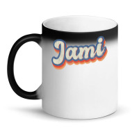 Jami Personalized Name  Custom Lettering 70 S Magic Mug | Artistshot