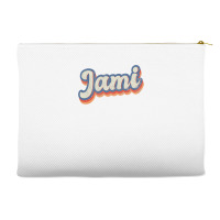 Jami Personalized Name  Custom Lettering 70 S Accessory Pouches | Artistshot