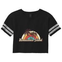 Renaissance Island Beach Trip Scorecard Crop Tee | Artistshot