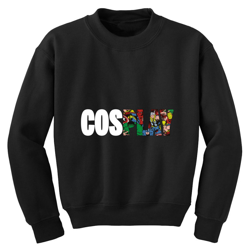 Cosplay (superhero Pattern) Youth Sweatshirt by AcostaLopezJuan | Artistshot