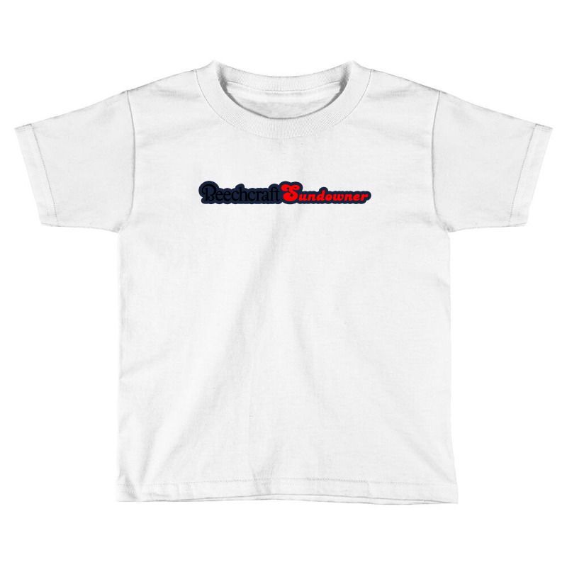 Beechcraft Sundowner Aircraft Aviation Toddler T-shirt by yoriinka | Artistshot