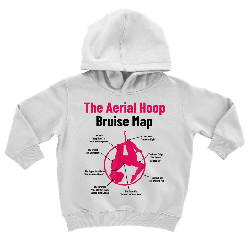 The Aerial Hoop Bruise Map Acrobatics Gymnastics Sports T Shirt Toddler Hoodie by deemerx8lmshare | Artistshot