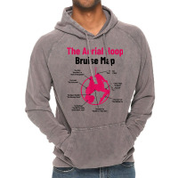 The Aerial Hoop Bruise Map Acrobatics Gymnastics Sports T Shirt Vintage Hoodie | Artistshot