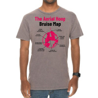 The Aerial Hoop Bruise Map Acrobatics Gymnastics Sports T Shirt Vintage T-shirt | Artistshot