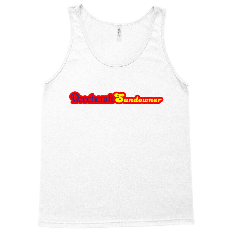 Beechcraft Sundowner Aircraft Aviation Tank Top by yoriinka | Artistshot