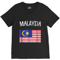 Malaysia Flag V-neck Tee | Artistshot