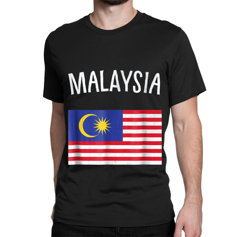 Malaysia Flag Classic T-shirt by LUCYICHARDS | Artistshot