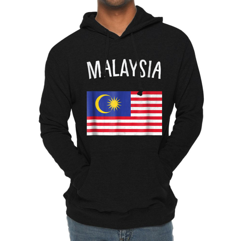 Malaysia Flag Lightweight Hoodie by LUCYICHARDS | Artistshot