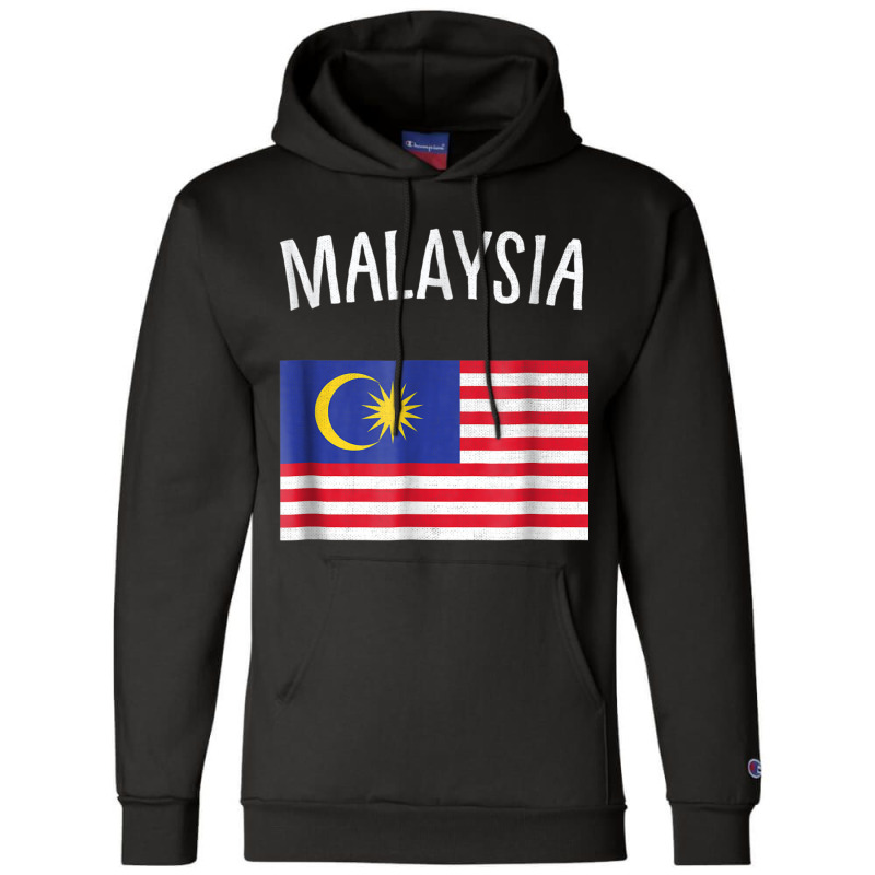 Malaysia Flag Champion Hoodie by LUCYICHARDS | Artistshot