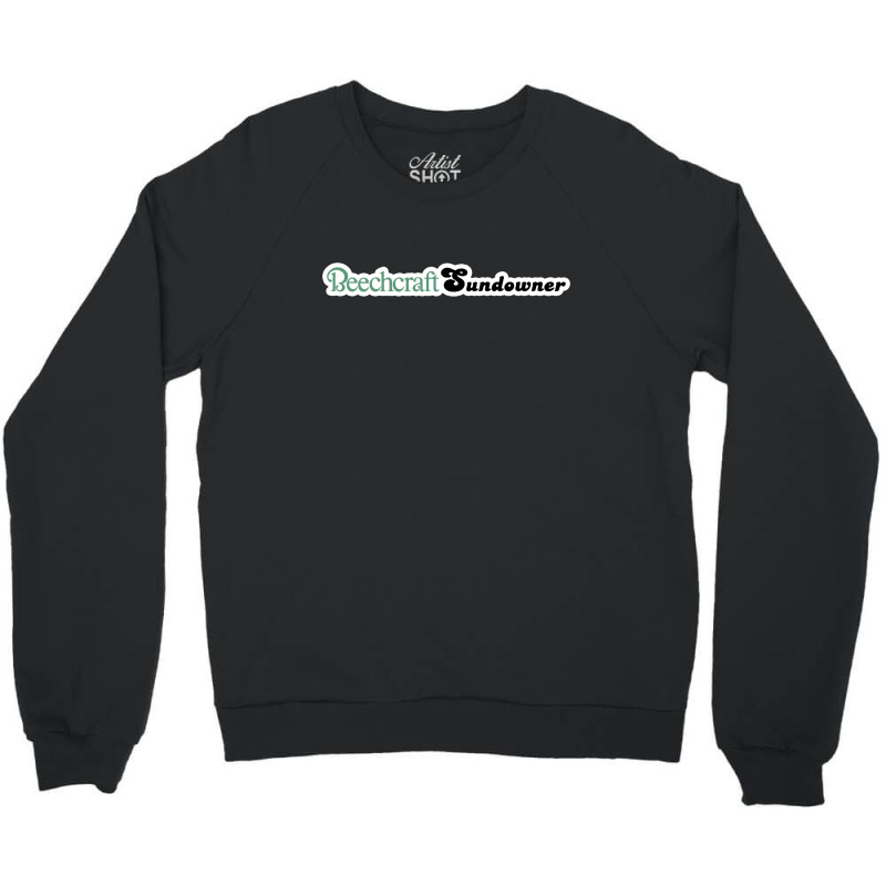 Beechcraft Sundowner Aircraft Aviation Crewneck Sweatshirt by yoriinka | Artistshot