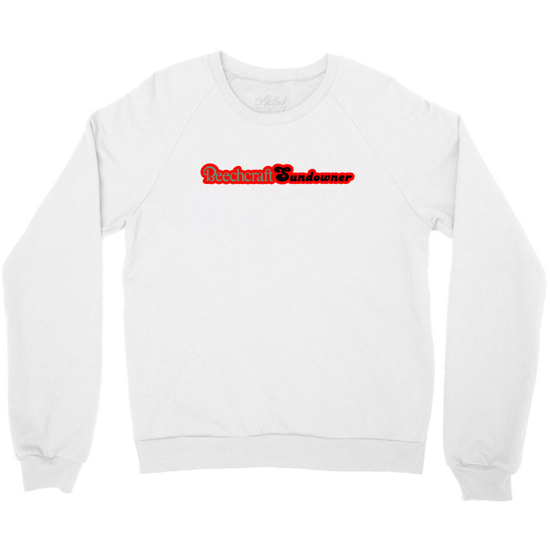 Beechcraft Sundowner Aircraft Aviation Crewneck Sweatshirt by yoriinka | Artistshot