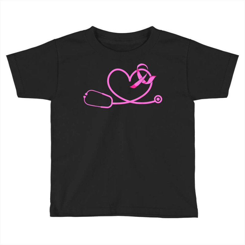 Breast Cancer Doctor Nurse Apparel, Pink Ribbon Women T Shirt Toddler T-shirt | Artistshot