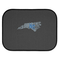 Home State Fingerprint North Carolina Rear Car Mat | Artistshot