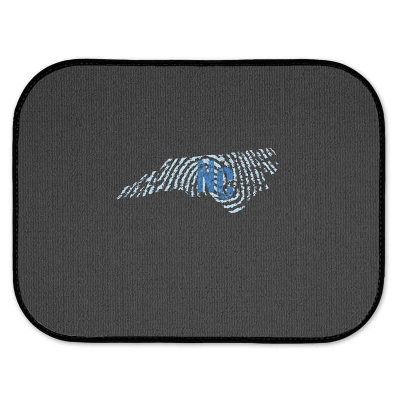 Home State Fingerprint North Carolina Rear Car Mat by JemmaLyna | Artistshot