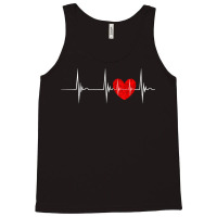 Cardiologist Heart Ekg Heartbeat Pulseline Cardiology Tank Top Tank Top | Artistshot