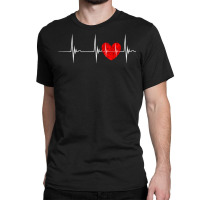 Cardiologist Heart Ekg Heartbeat Pulseline Cardiology Tank Top Classic T-shirt | Artistshot