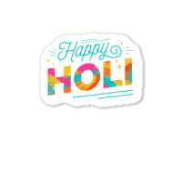 Happy Holi Colorful Holi Festival Sticker | Artistshot