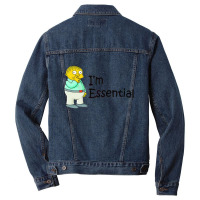 Kids Season Family Simpsons Men Denim Jacket | Artistshot