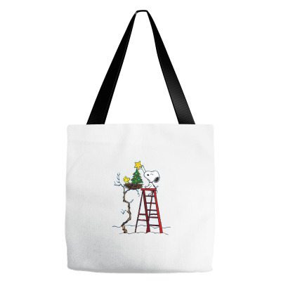 Snoopy Christmas Tote Bags Designed By Roxanne