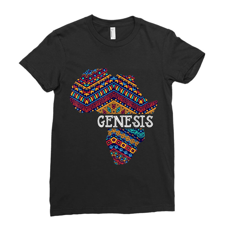 Black History Month T Shirt Genesis Gift Women Men Kids Ladies Fitted T-Shirt by KYLEEORGE | Artistshot